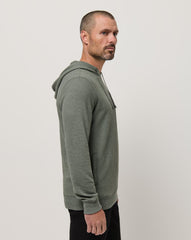 Cloud Waffle Hoodie Men/Dark Olive