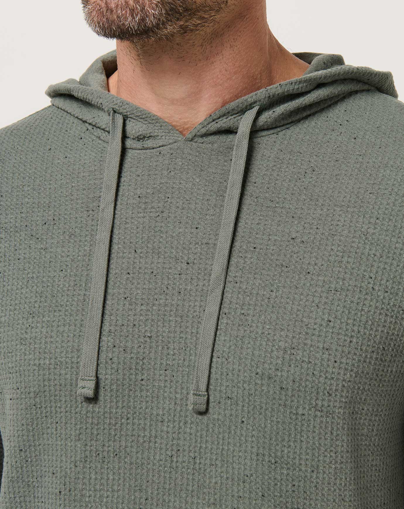Cloud Waffle Hoodie Men/Dark Olive