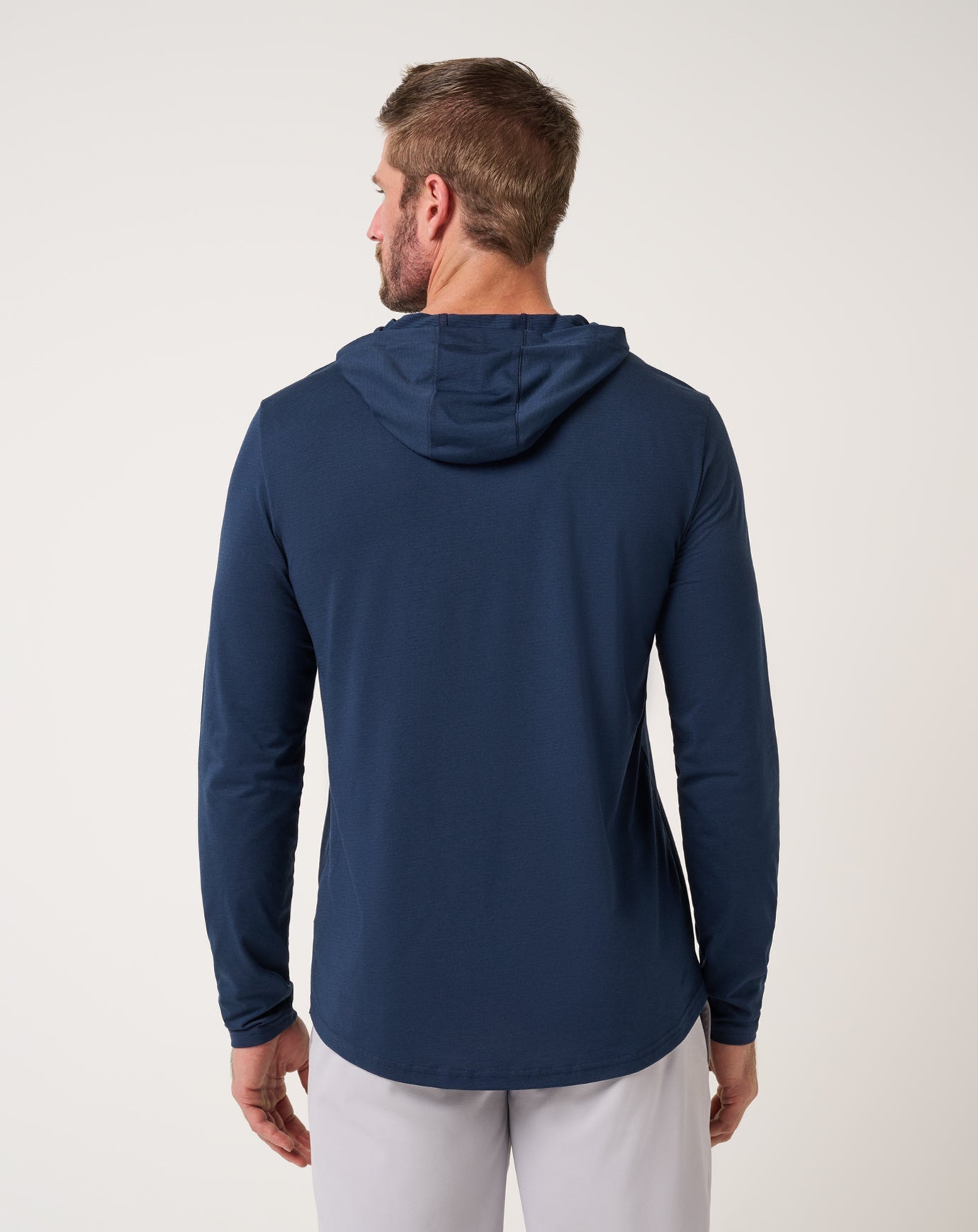 Performance Jersey Hoodie Men|Golf/Total Eclipse