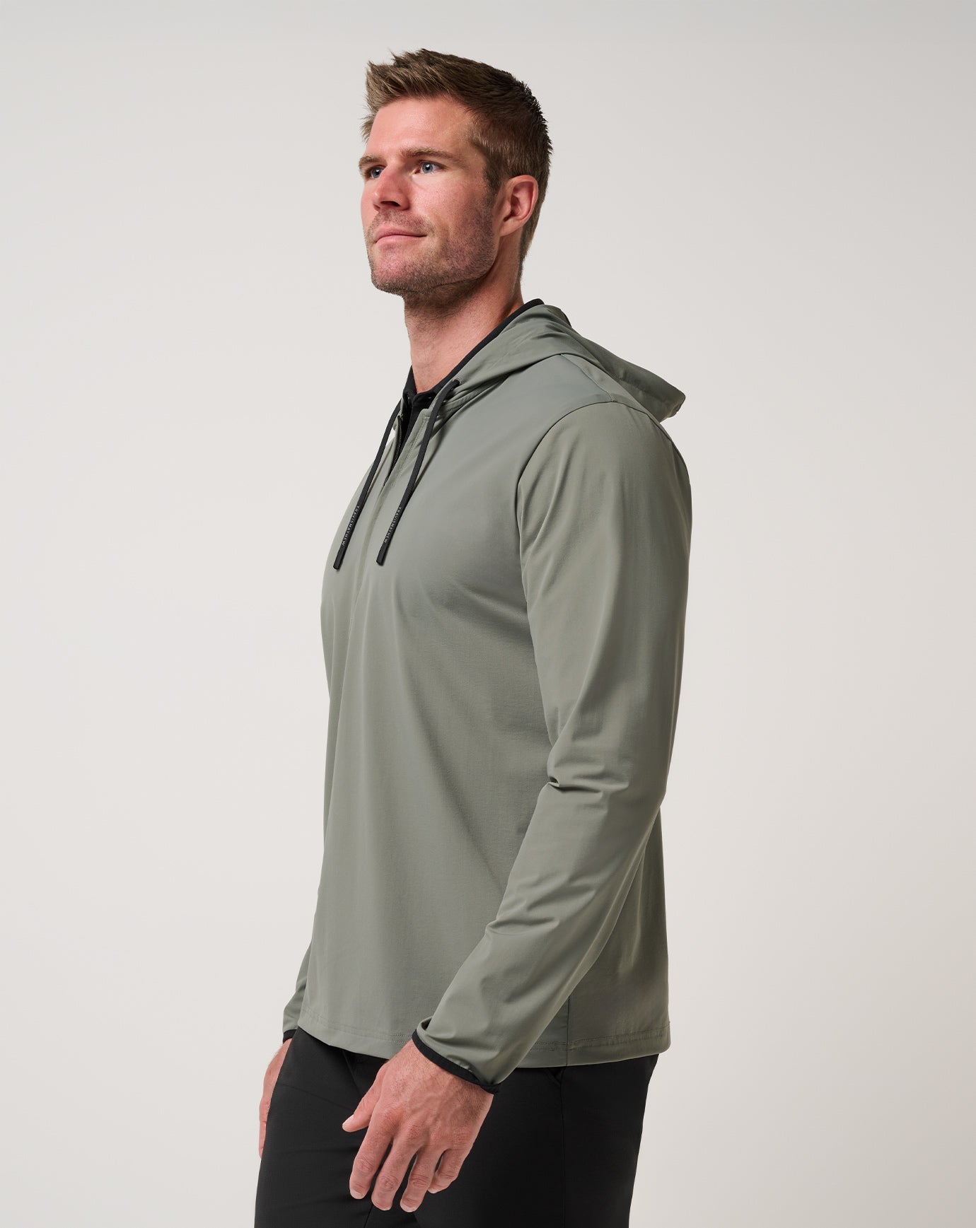 Hero Hour Tech Hoodie Men|Golf/Dark Olive