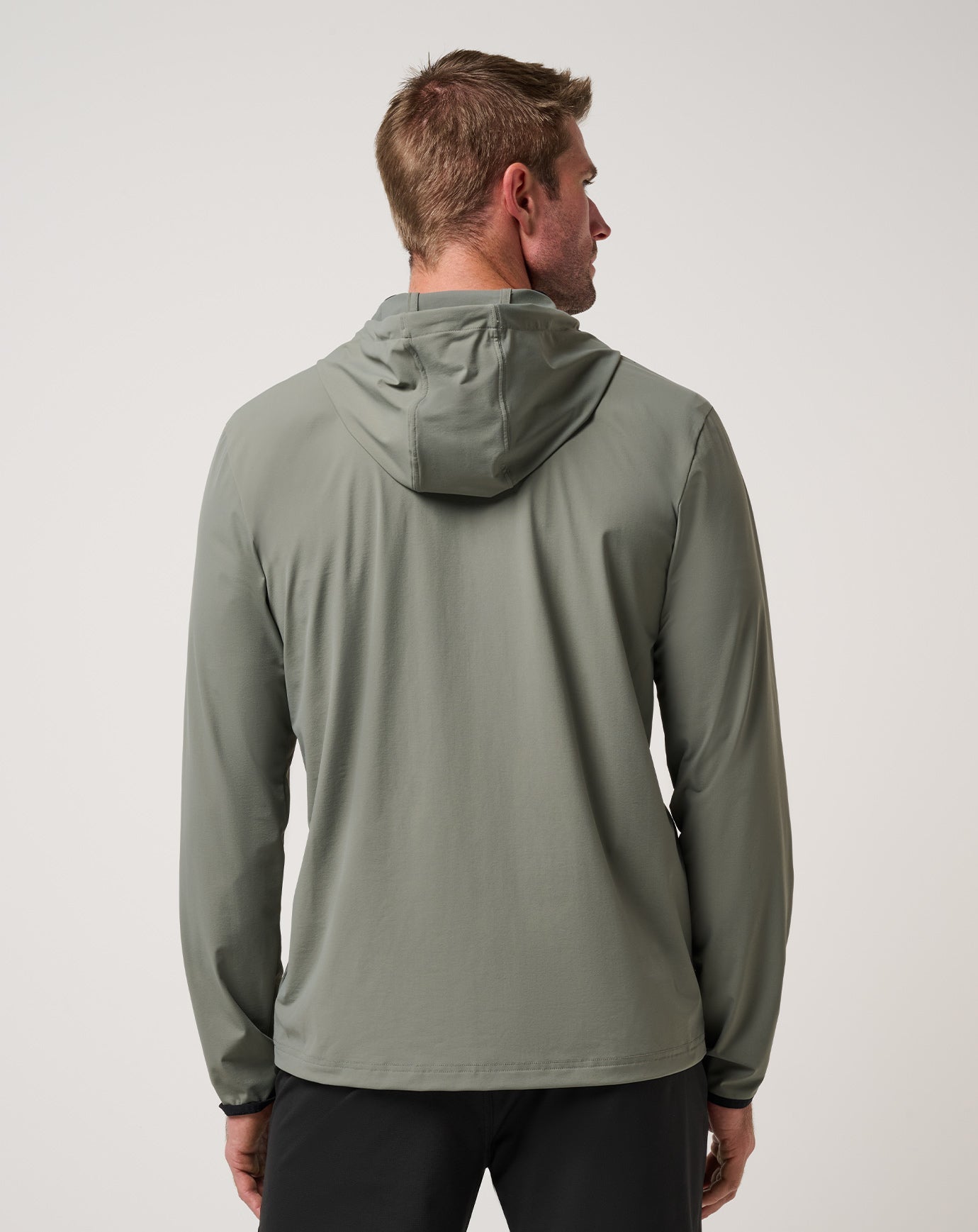 Hero Hour Tech Hoodie Men|Golf/Dark Olive