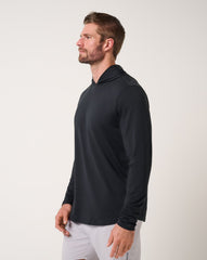 Performance Jersey Hoodie Men|Golf/Black