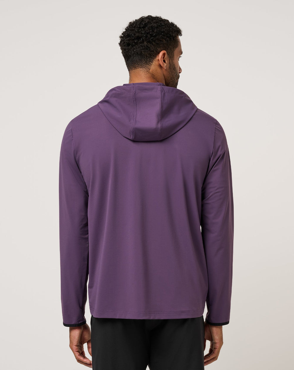 Hero Hour Tech Hoodie Men|Golf/Purple Velvet