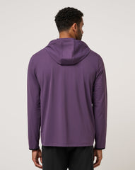 Hero Hour Tech Hoodie Men|Golf/Purple Velvet