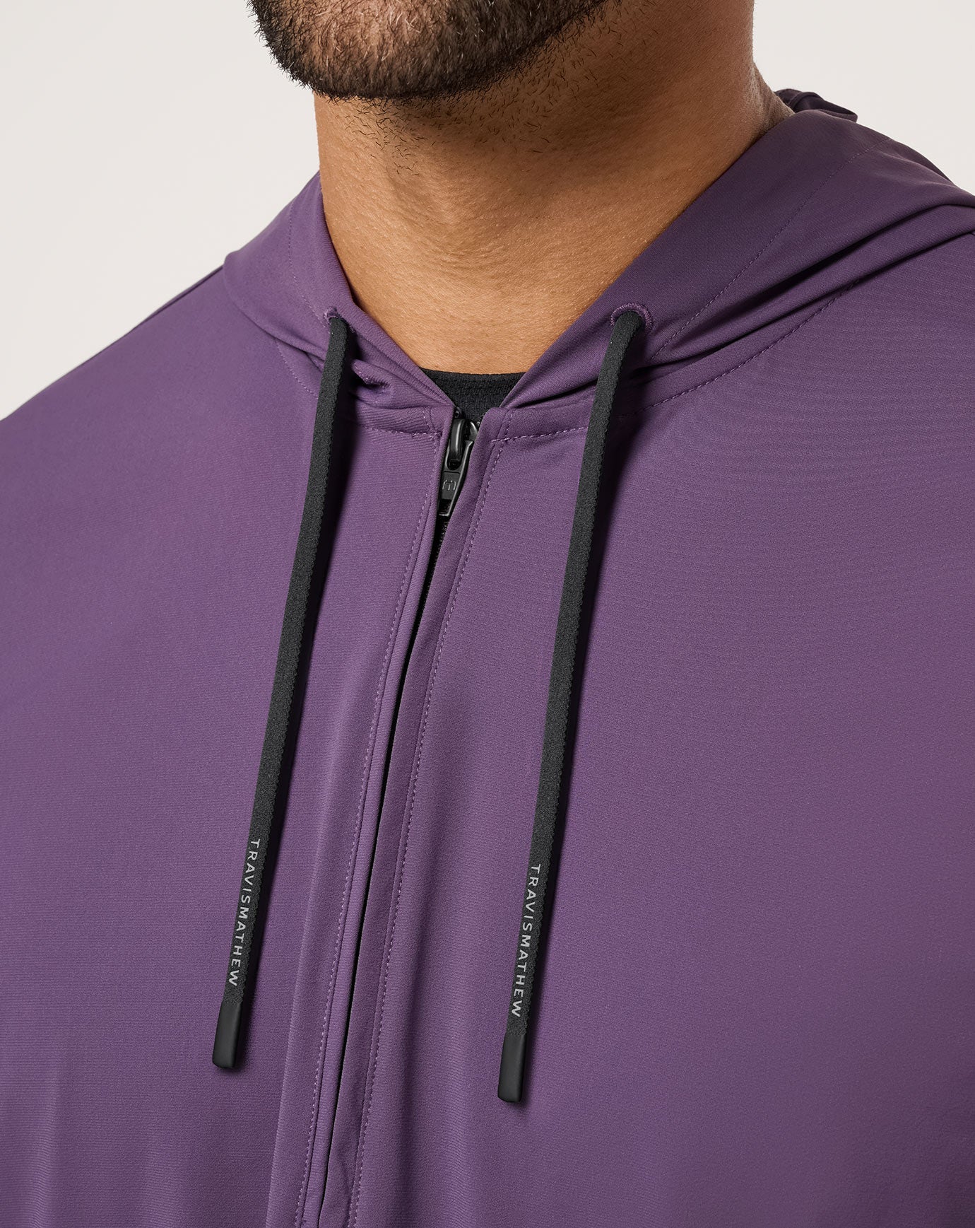 Hero Hour Tech Hoodie Men|Golf/Purple Velvet