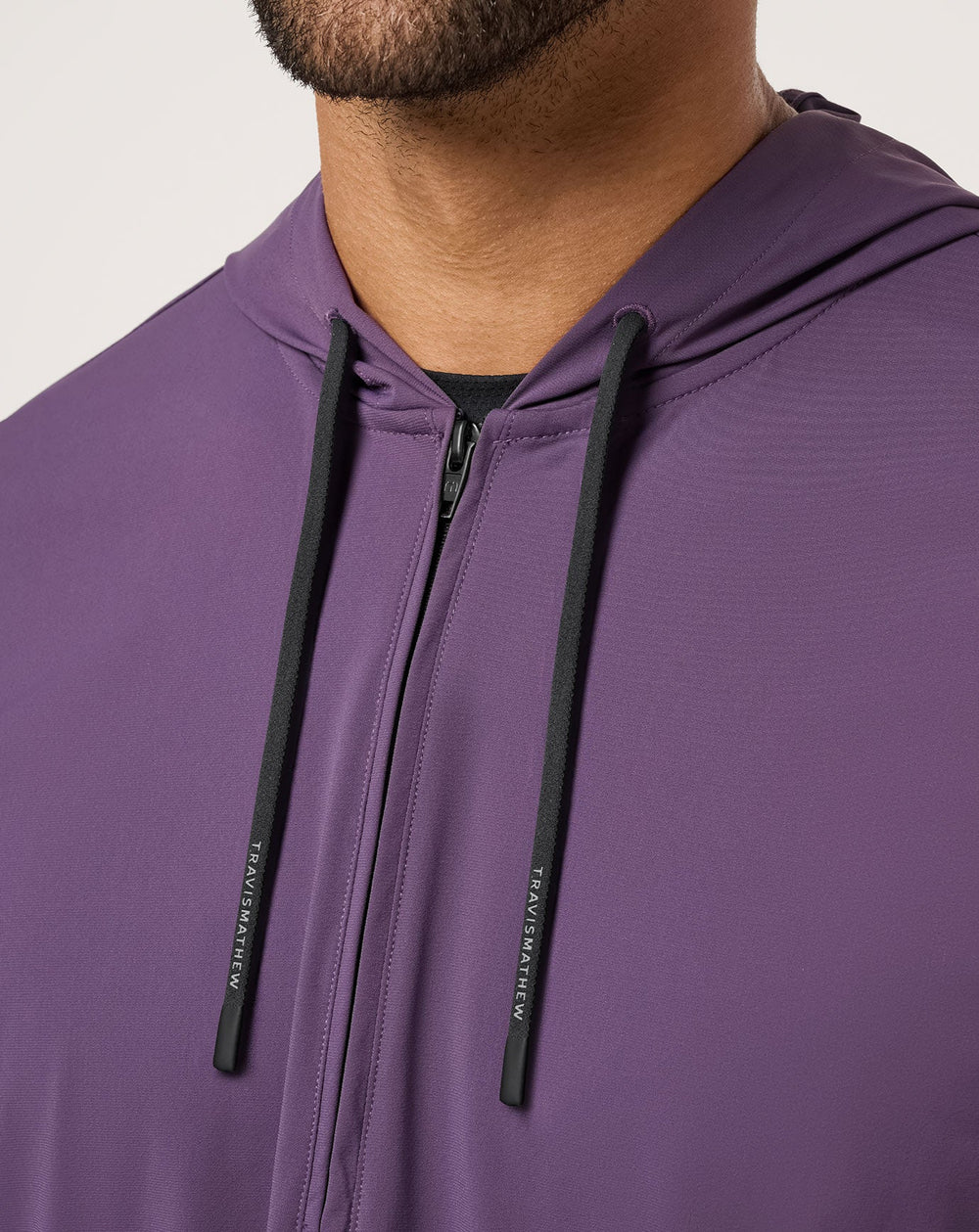 Hero Hour Tech Hoodie Men|Golf/Purple Velvet