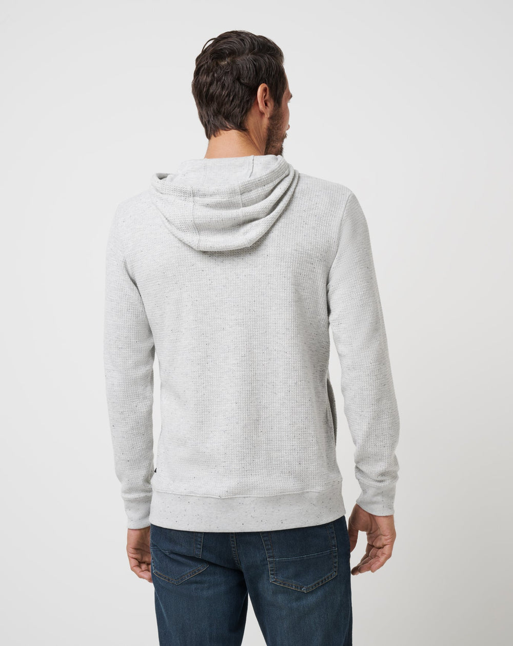 Cloud Waffle Hoodie Men/Light Grey
