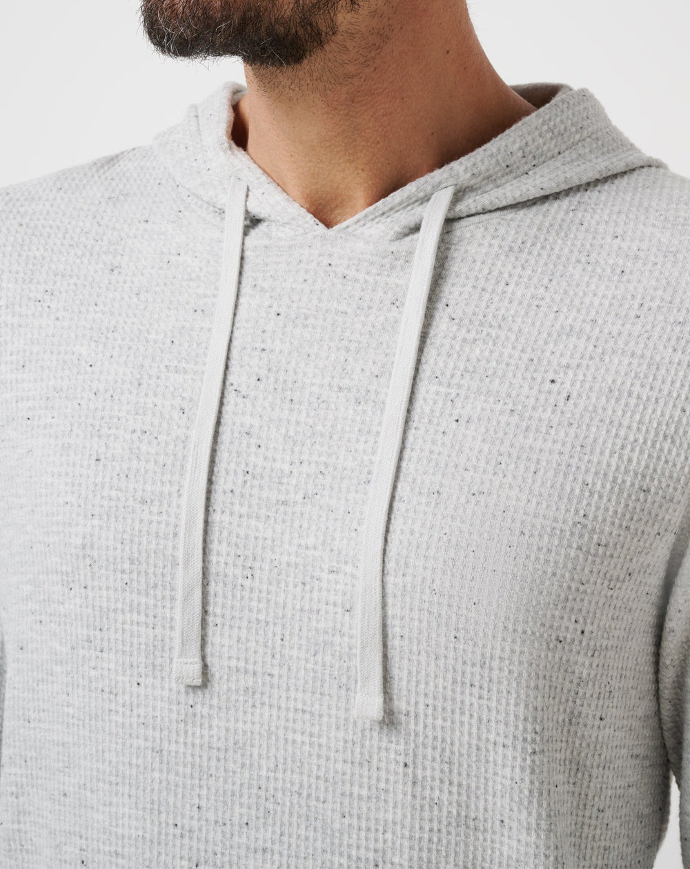 Cloud Waffle Hoodie Men/Light Grey
