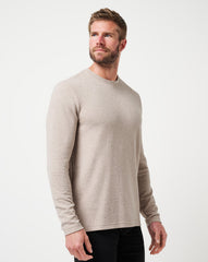 Cloud Waffle Crew Men/Oxford Tan
