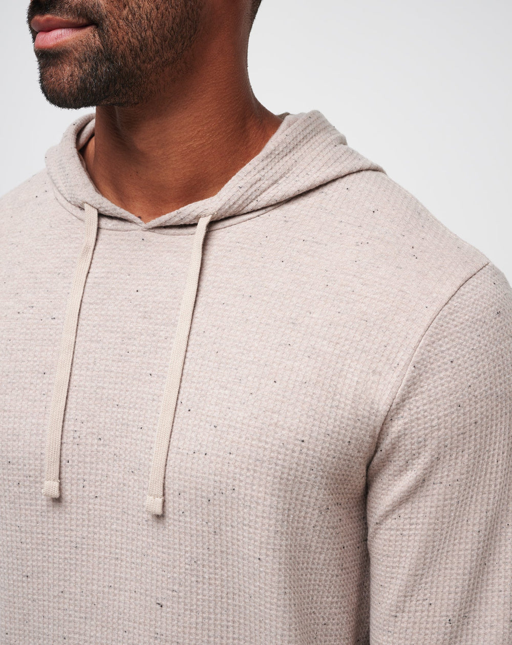 Cloud Waffle Hoodie Men/Oxford Tan