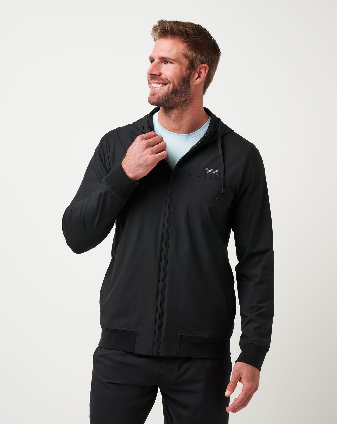 Wanderlust Hoodie Men|Golf/Black