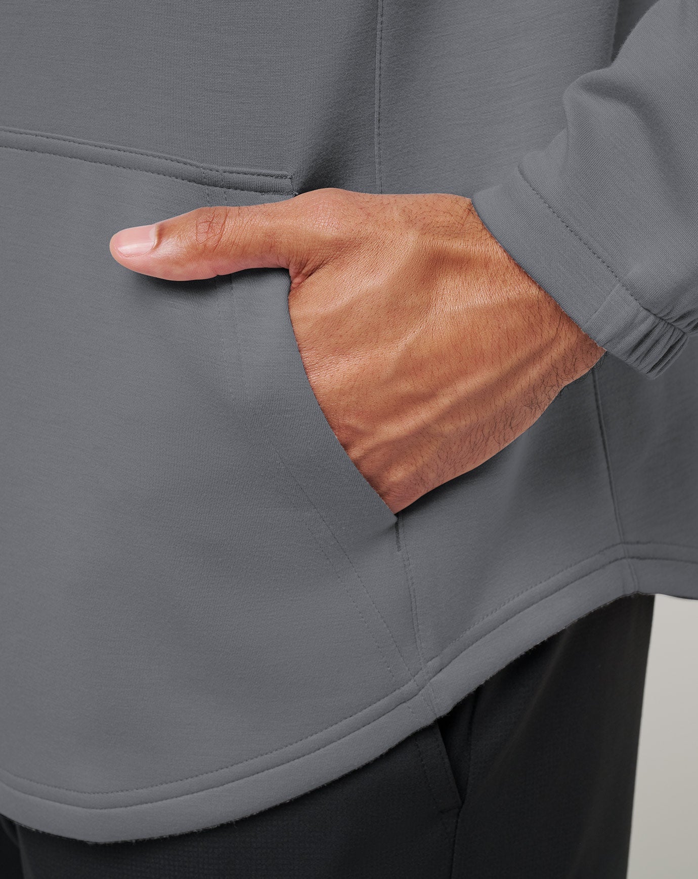 Fibercloud Hoodie Men/Heather Grey