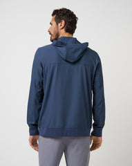 Wanderlust Hoodie Men|Golf/Mood Indigo
