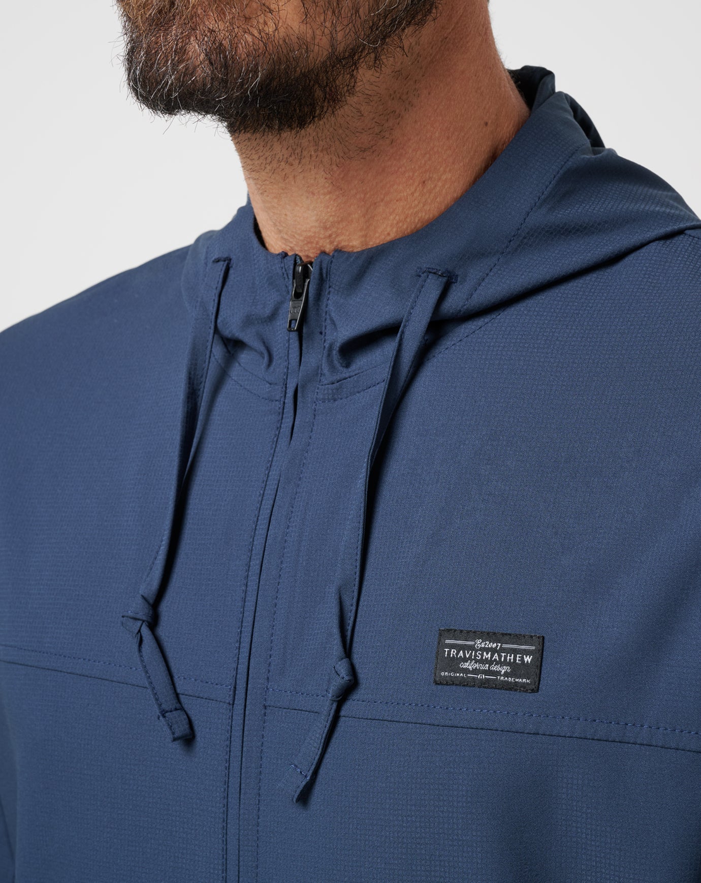Wanderlust Hoodie Men|Golf/Mood Indigo