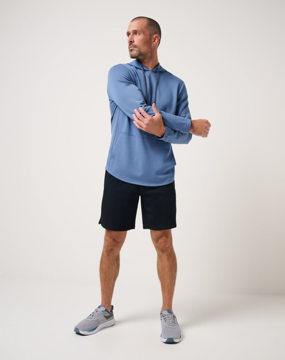 Fibercloud Hoodie Men/Blue Horizon