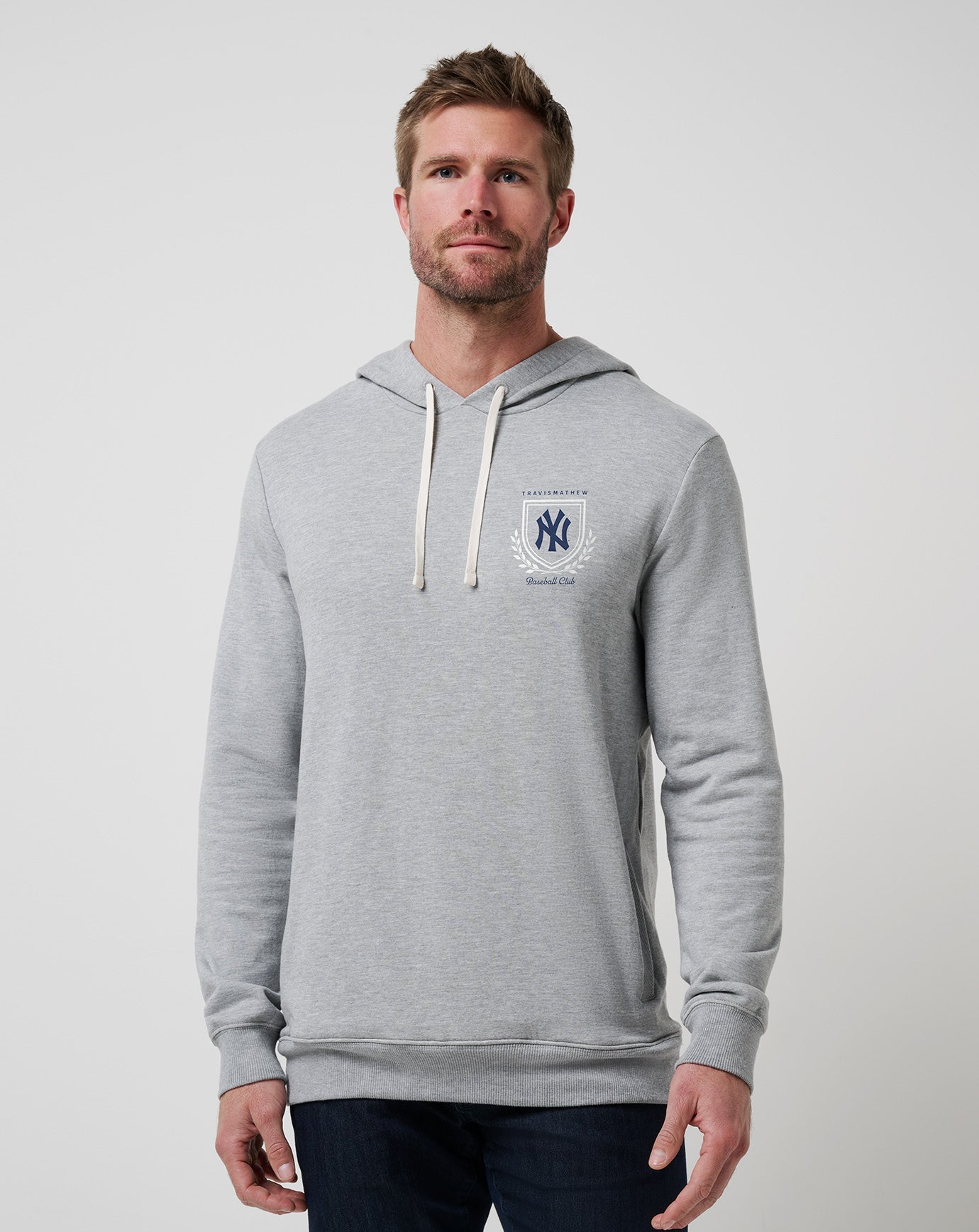 New York Yankees Stadium Hoodie Men|Game Day|New/Heather Grey