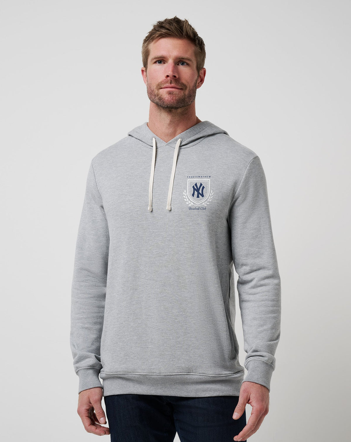 New York Yankees Stadium Hoodie Men|Game Day|New/Heather Grey