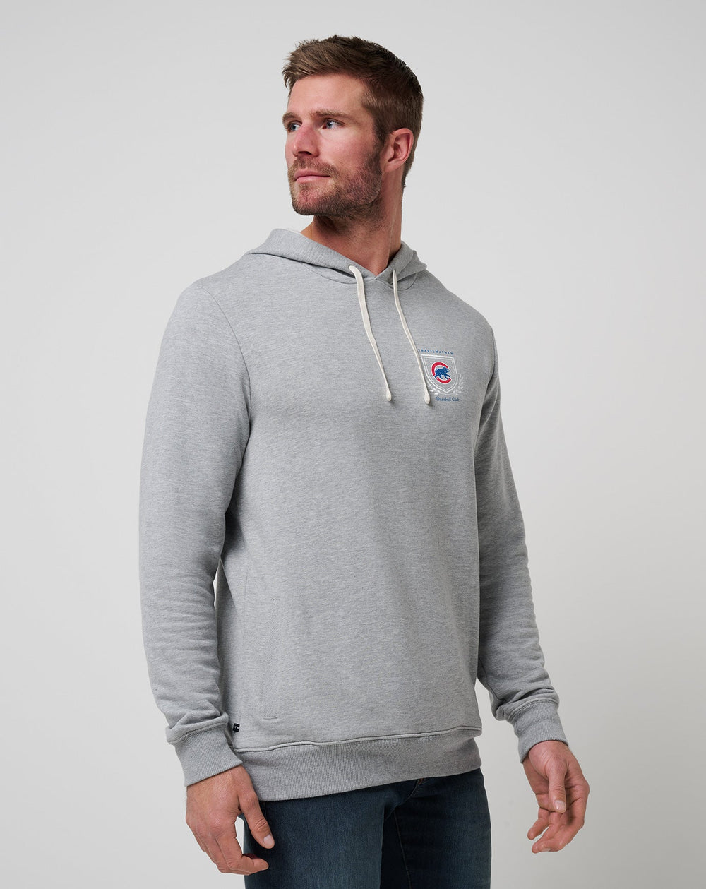 Chicago Cubs Stadium Hoodie Men|Game Day|New/Heather Grey