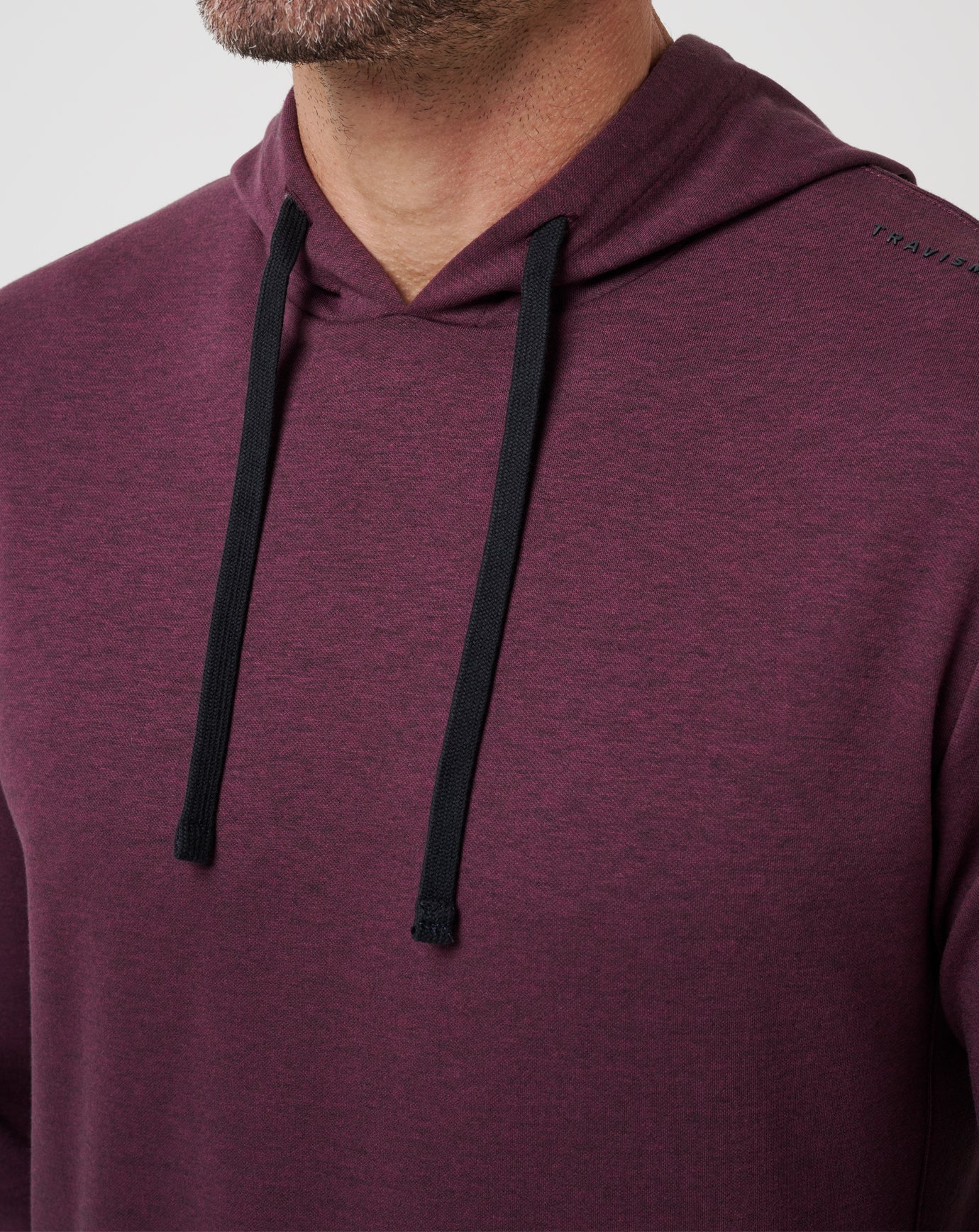 Upgraded Tech Hoodie Men|Golf/Heather Mauve Wine