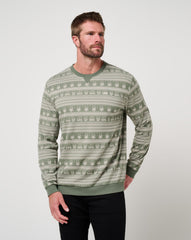 Family Time Crew Men/Dark Olive