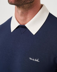 Amenities Collar Crew Men/Total Eclipse