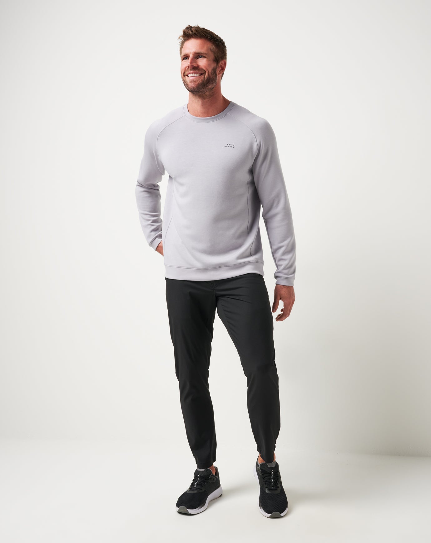 Fibercloud Crew Men/Sleet