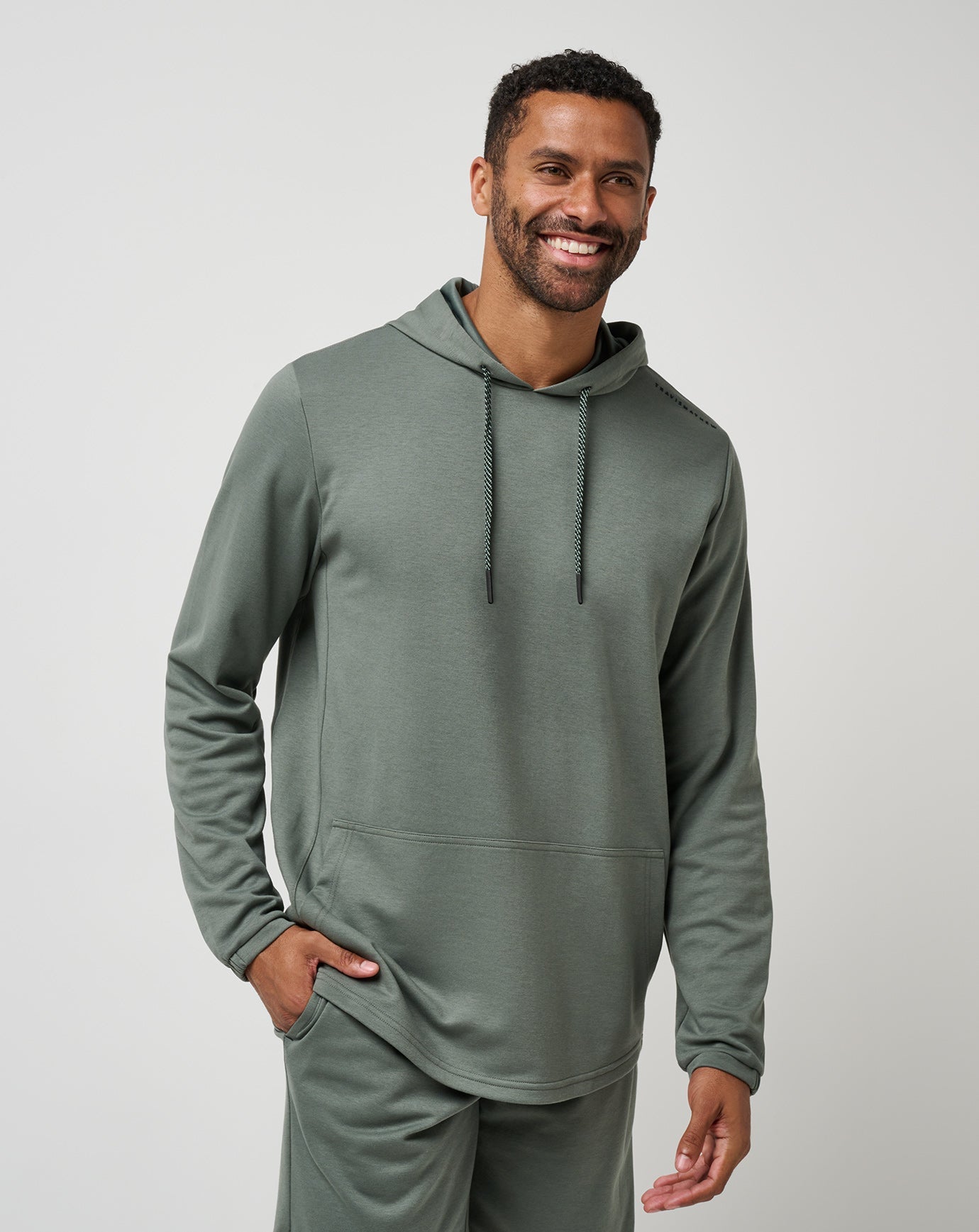 Sideslip Hoodie Men|New/Dark Olive