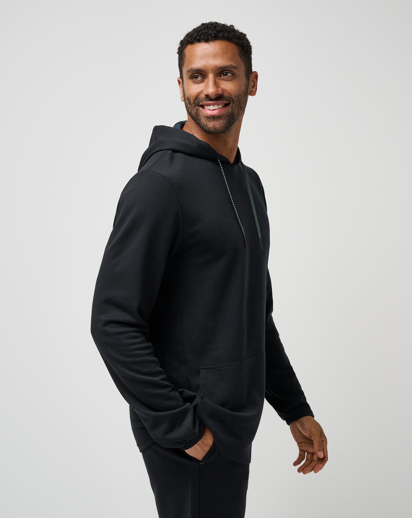 Sideslip Hoodie Men|New/Black