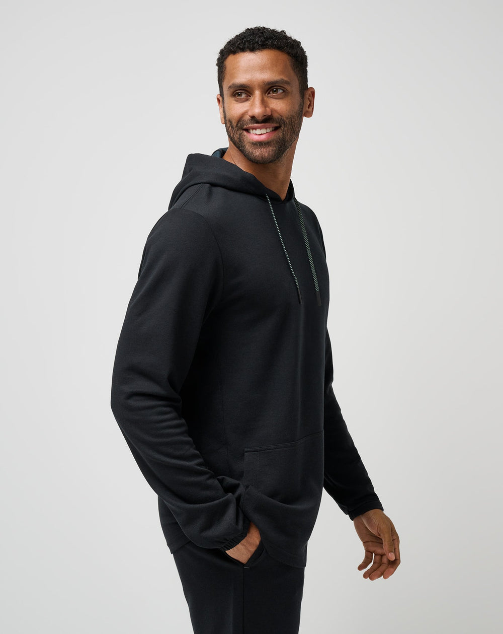 Sideslip Hoodie Men|New/Black
