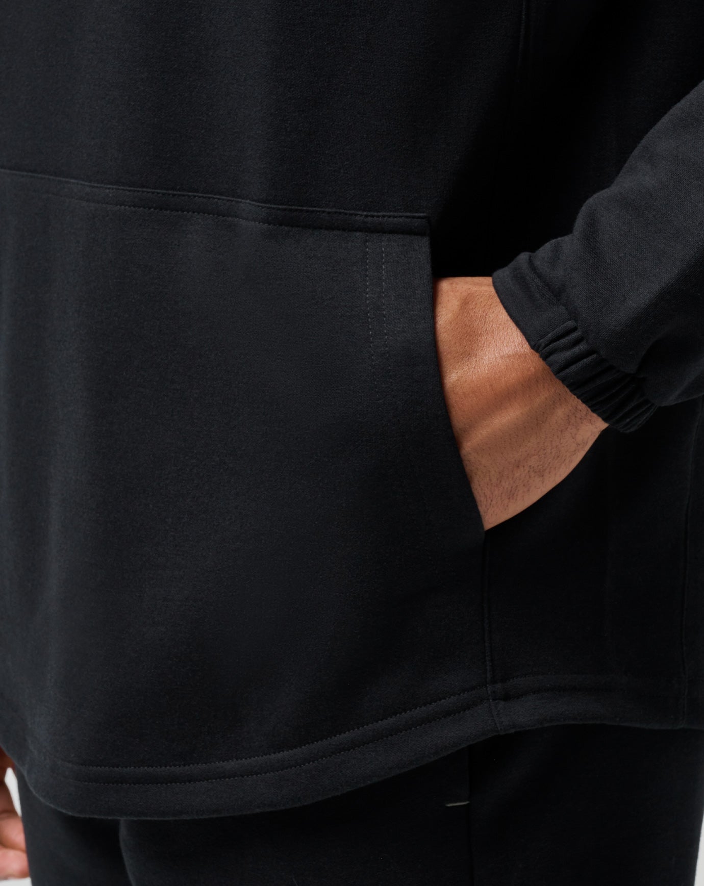 Sideslip Hoodie Men|New/Black