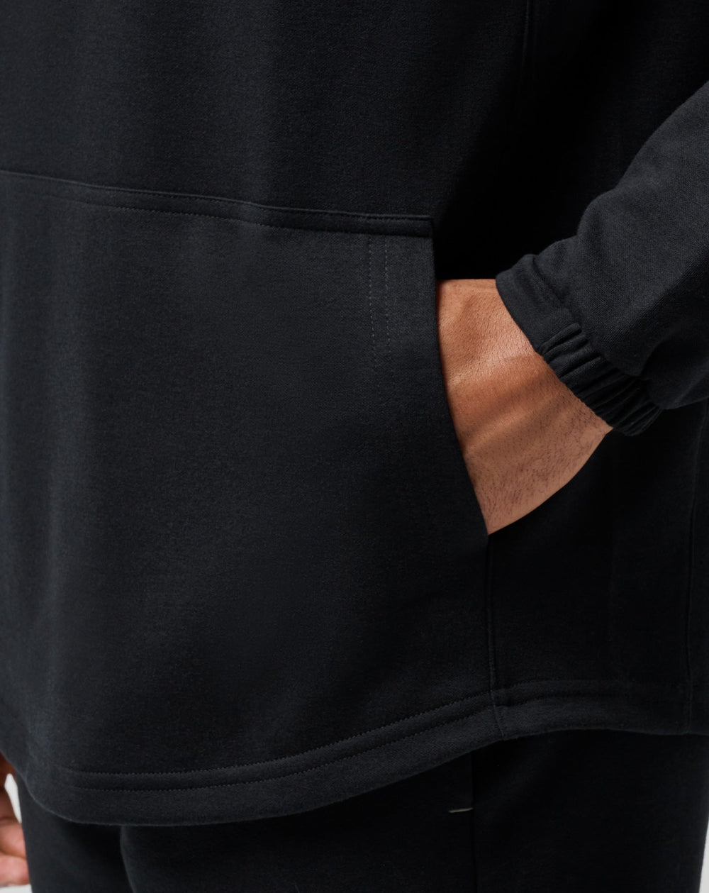 Sideslip Hoodie Men|New/Black