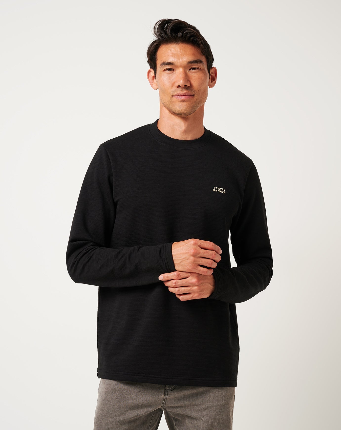 Man About Town Crew Men/Black