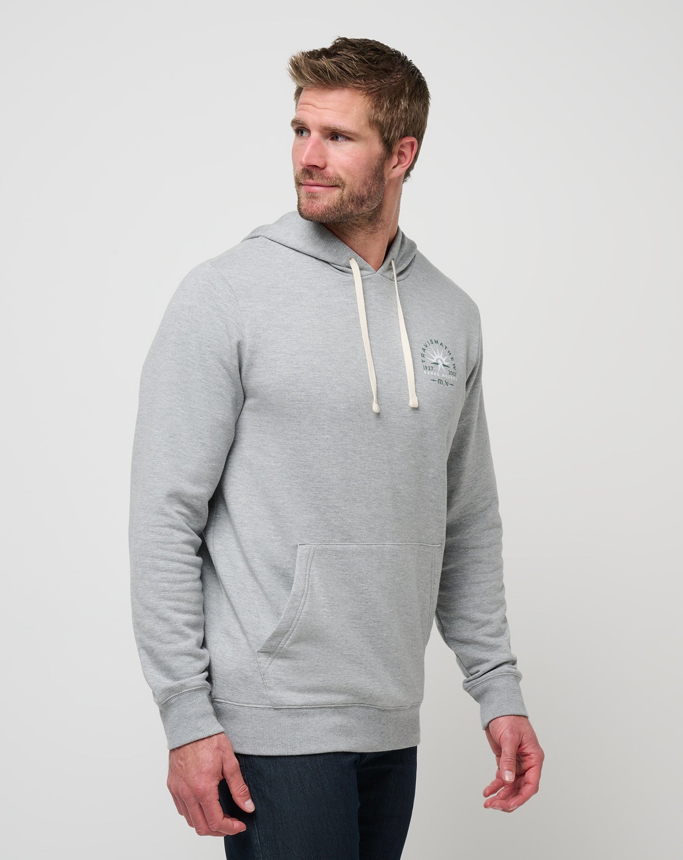 Glacier Hike Hoodie Men|New/Heather Grey