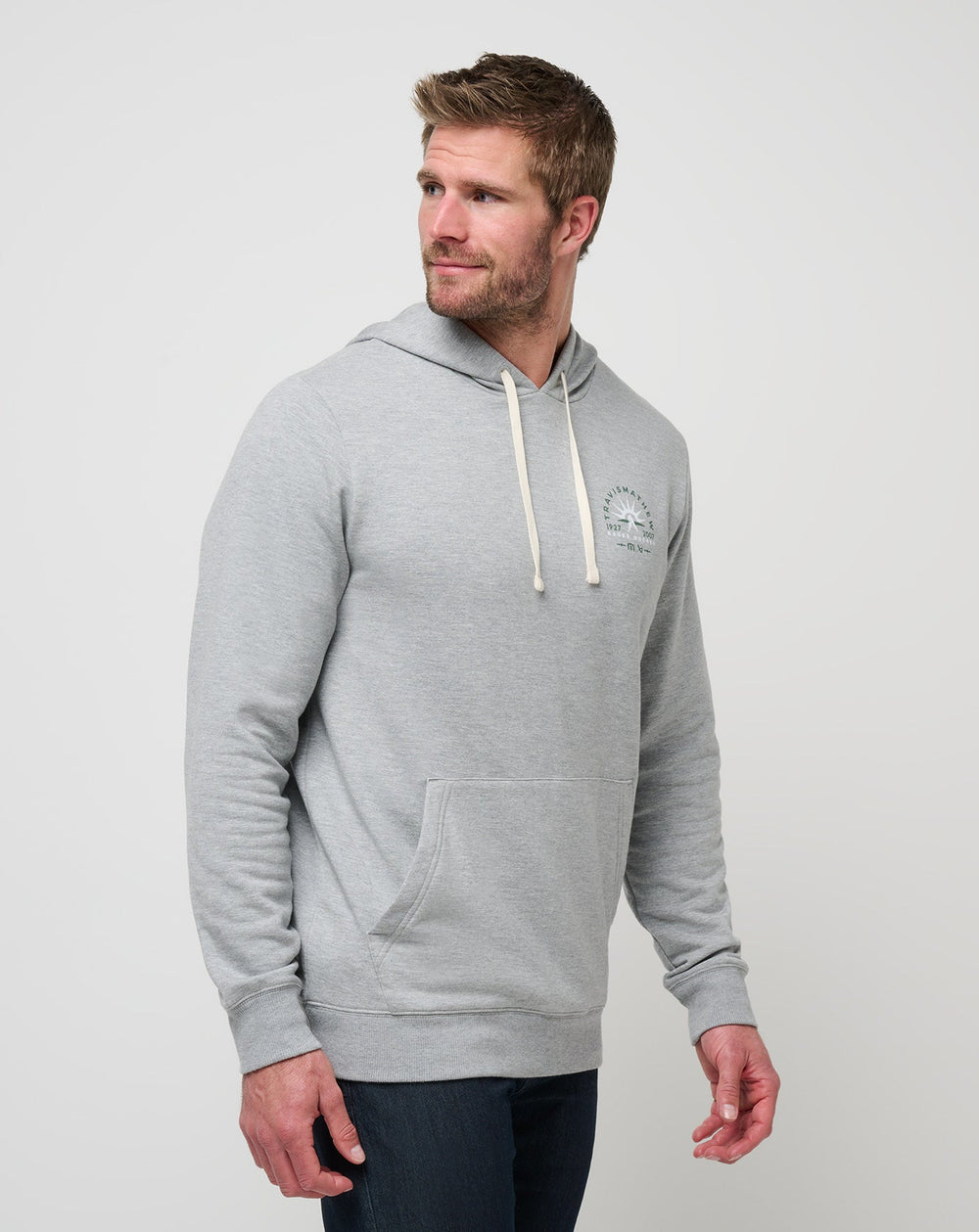 Glacier Hike Hoodie Men|New/Heather Grey