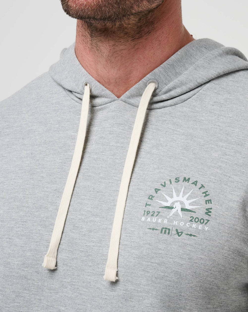 Glacier Hike Hoodie Men|New/Heather Grey
