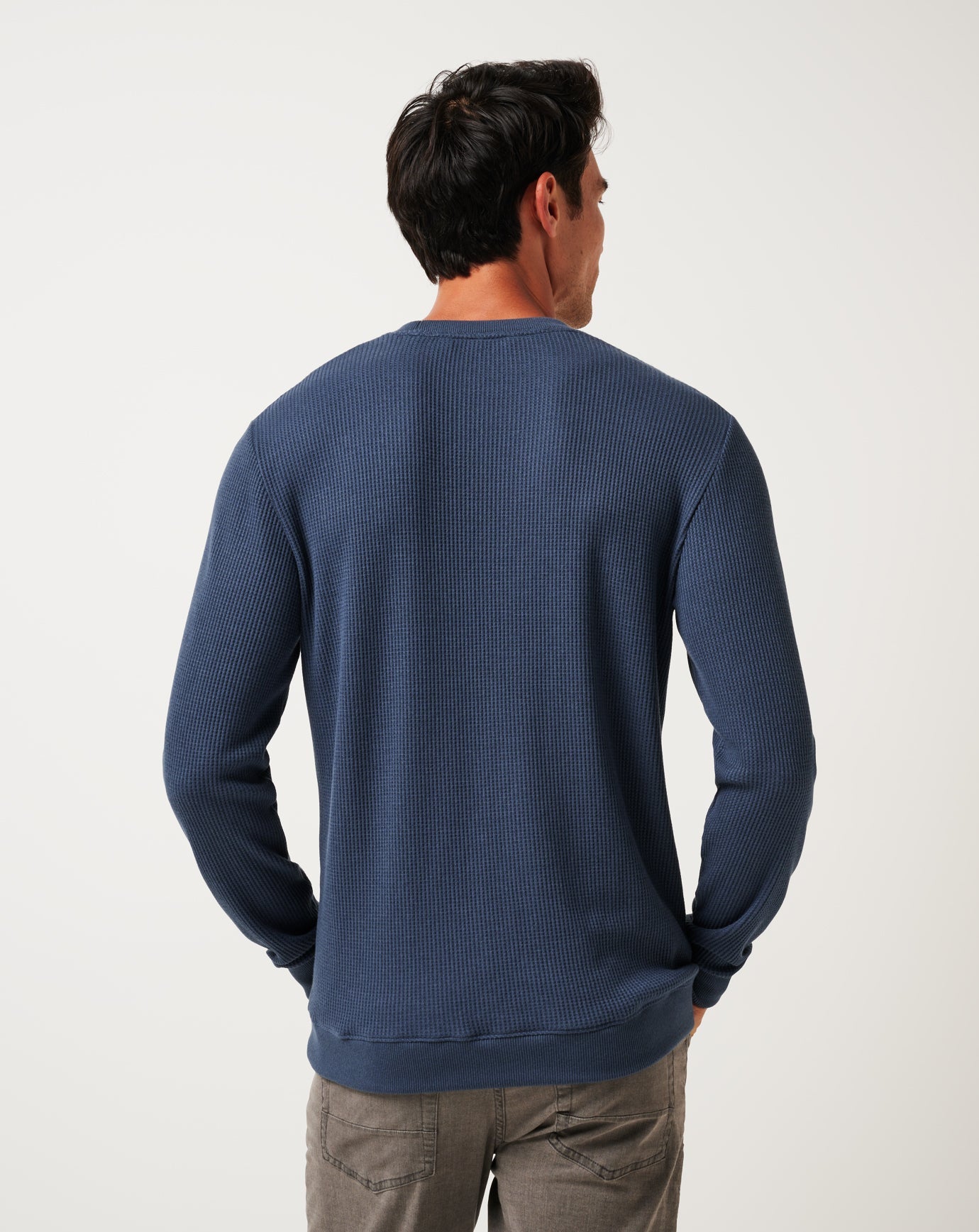 Nonrev Long Sleeve Crew Men/Mood Indigo/Vintage Indigo