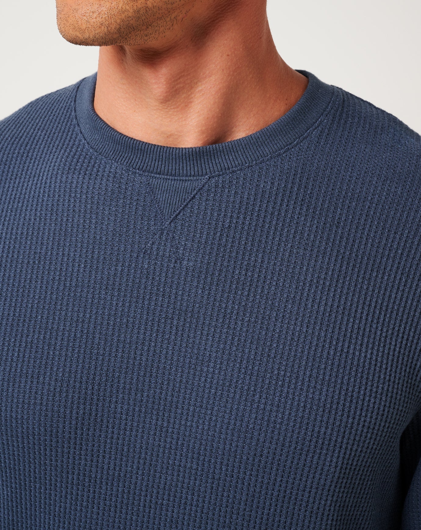 Nonrev Long Sleeve Crew Men/Mood Indigo/Vintage Indigo