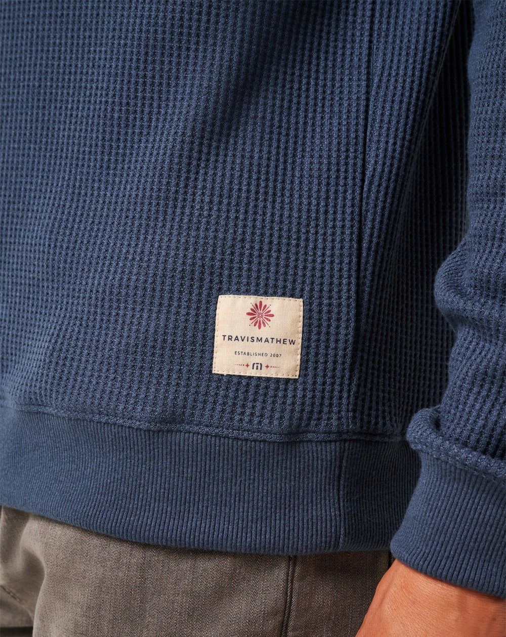 Nonrev Long Sleeve Crew Men/Mood Indigo/Vintage Indigo