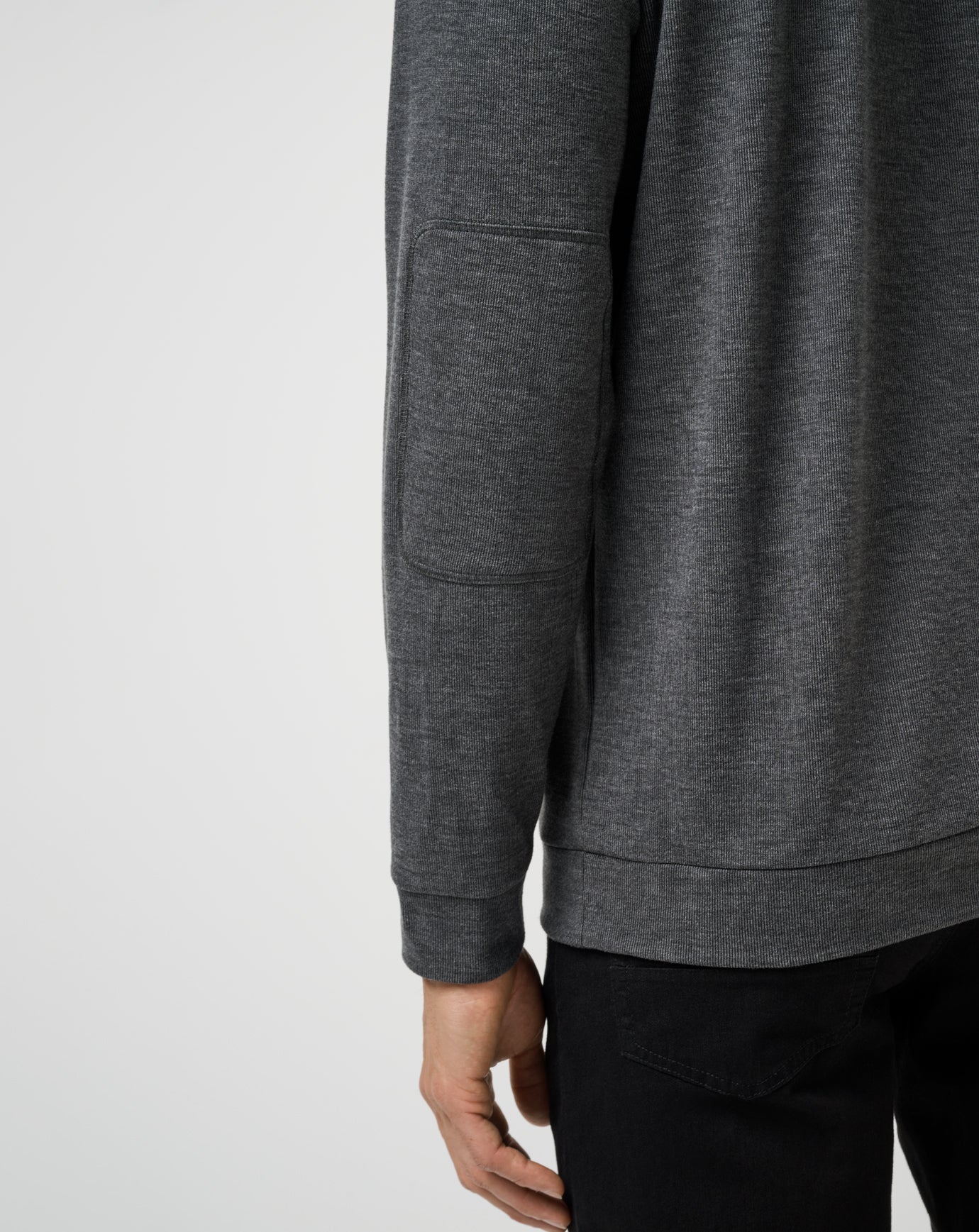 Cloud Sweater Men/Heather Black