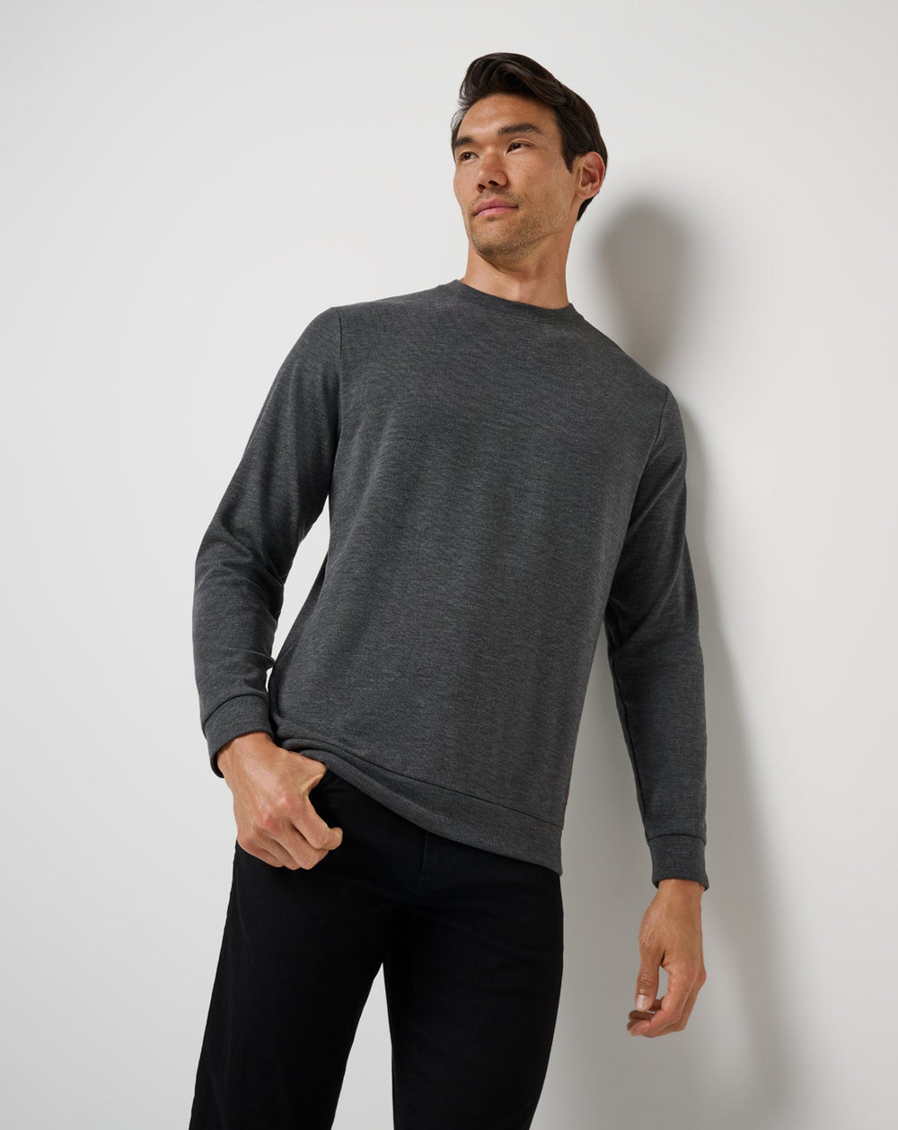 Cloud Sweater Men/Heather Black