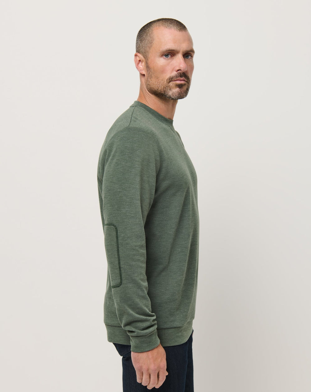 Cloud Sweater Men/Heather Dark Olive
