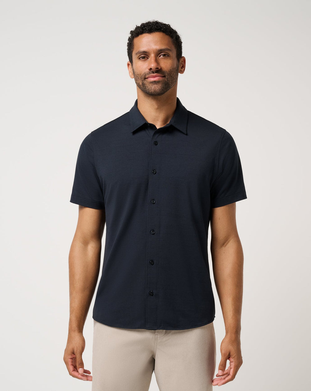 The Heater Button-Up Men/Black