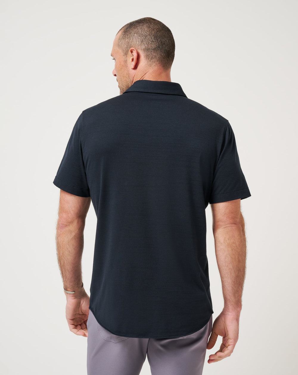 The Heater Button-Up Men/Black