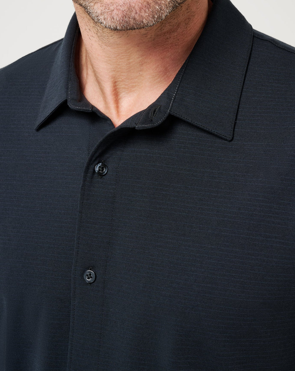 The Heater Button-Up Men/Black