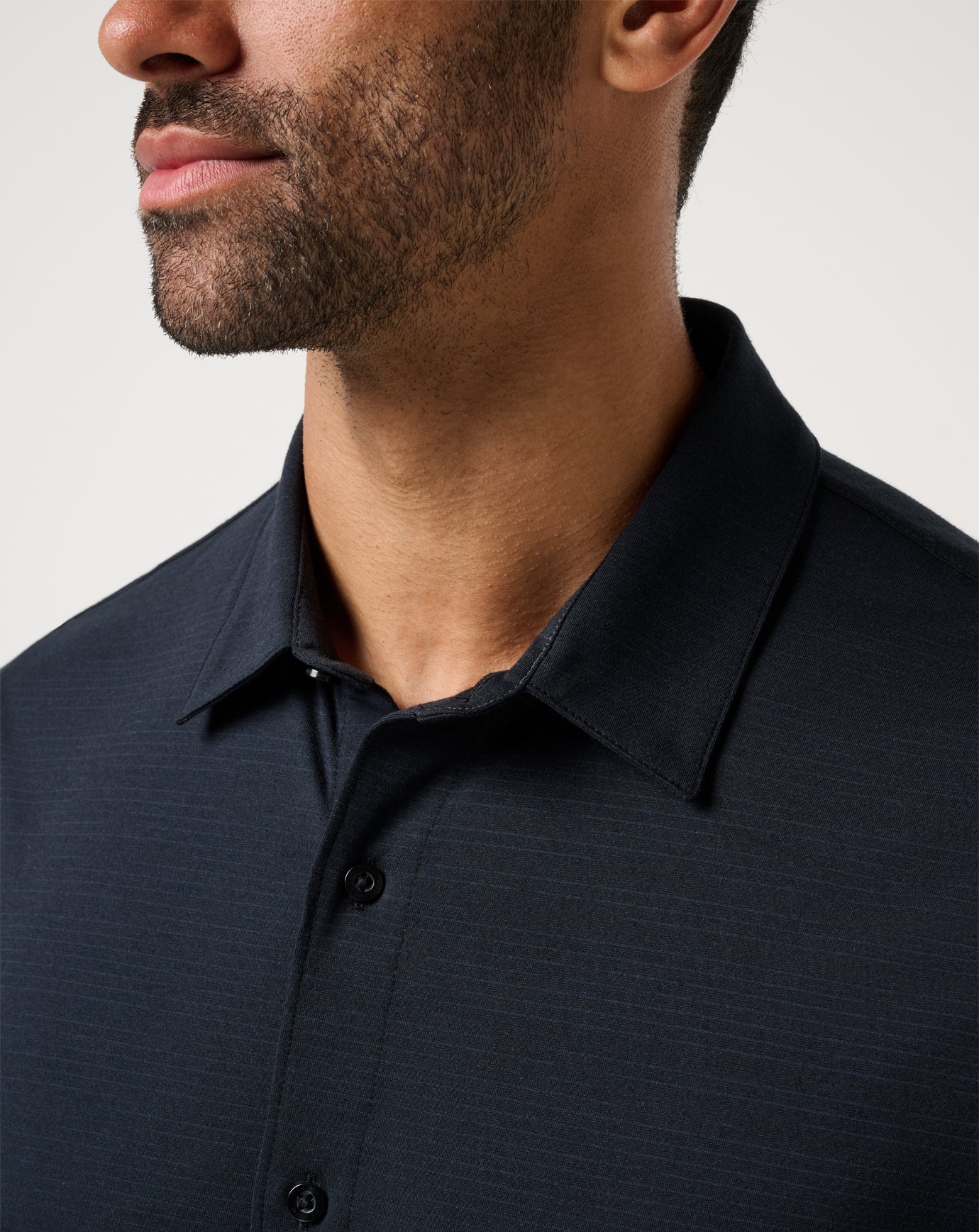 The Heater Button-Up Men/Black