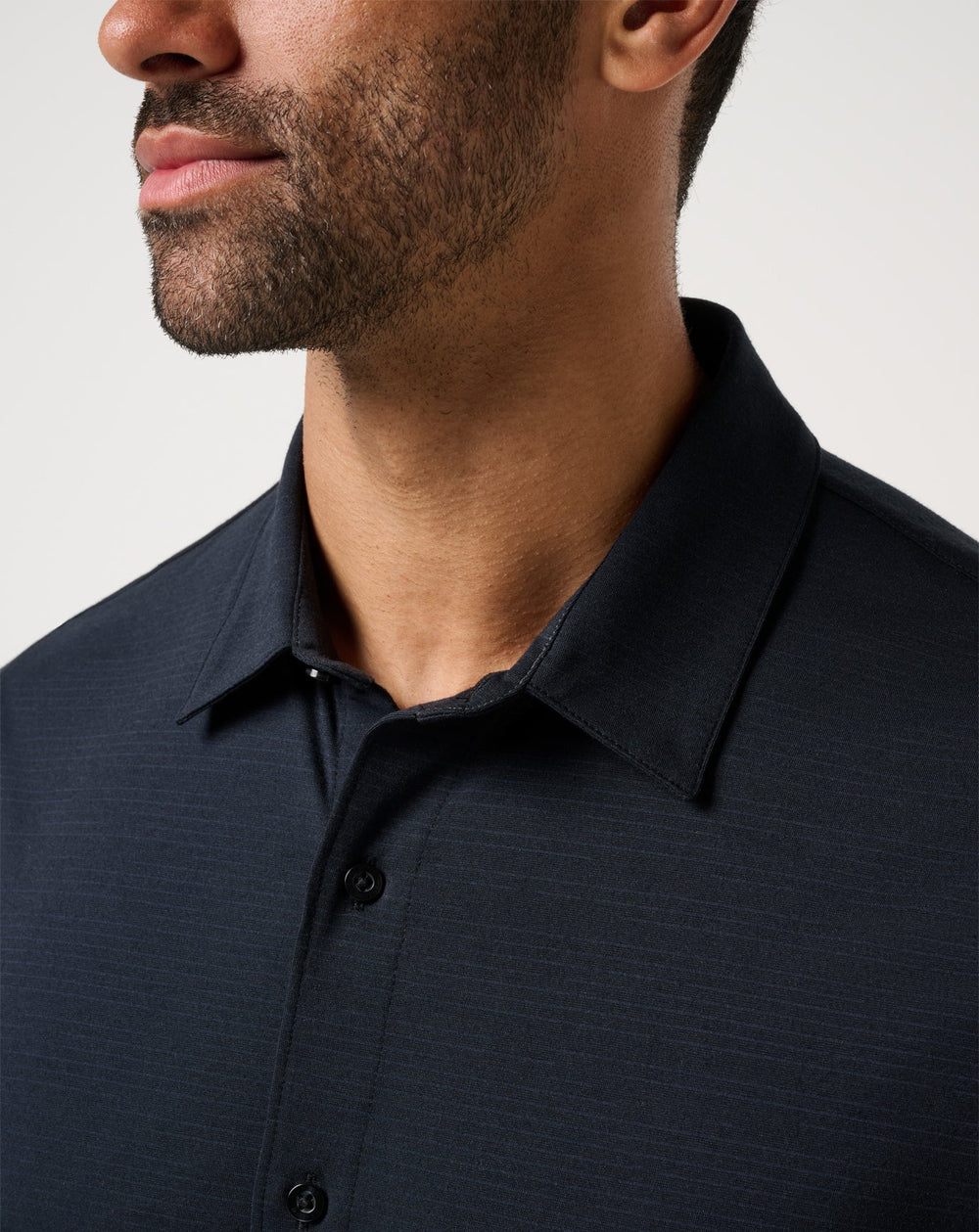 The Heater Button-Up Men/Black