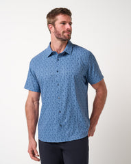 Techwoven Sunlight Button-Up Men/Bering Sea