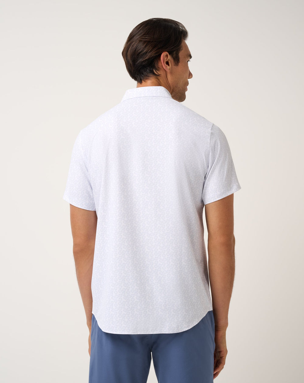 Techwoven Sunlight Button-Up Men/White
