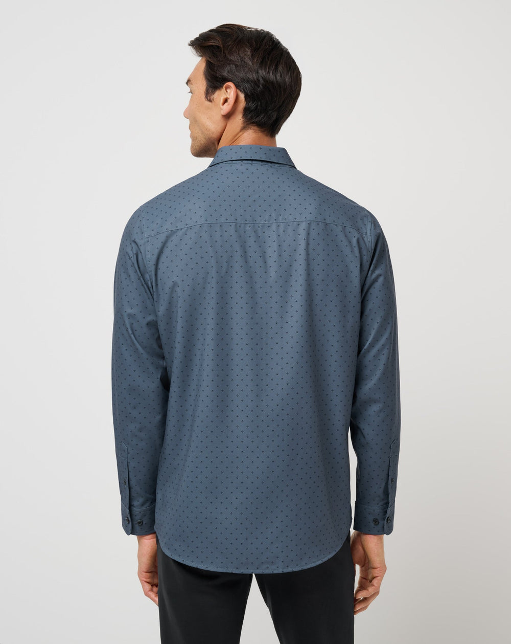 Techwoven Tidbits Button-Up Men/Bering Sea