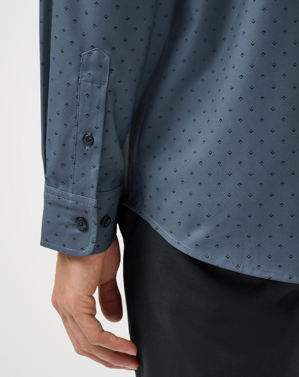 Techwoven Tidbits Button-Up Men/Bering Sea